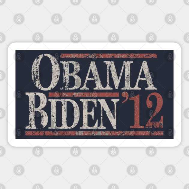 Distressed Obama Biden 12 Magnet by Etopix